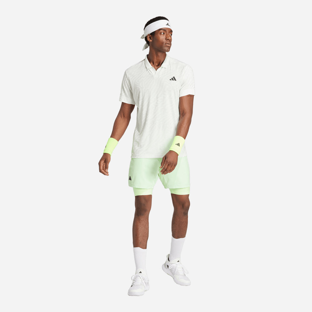 Áo Polo Nam Adidas Tennis Airchill Pro Freelift - Trắng - Supersports Vietnam