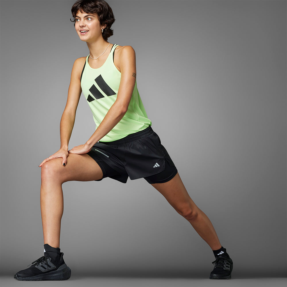 Quần Ngắn Nữ Adidas Ultimate 2In1 - Đen - Supersports Vietnam
