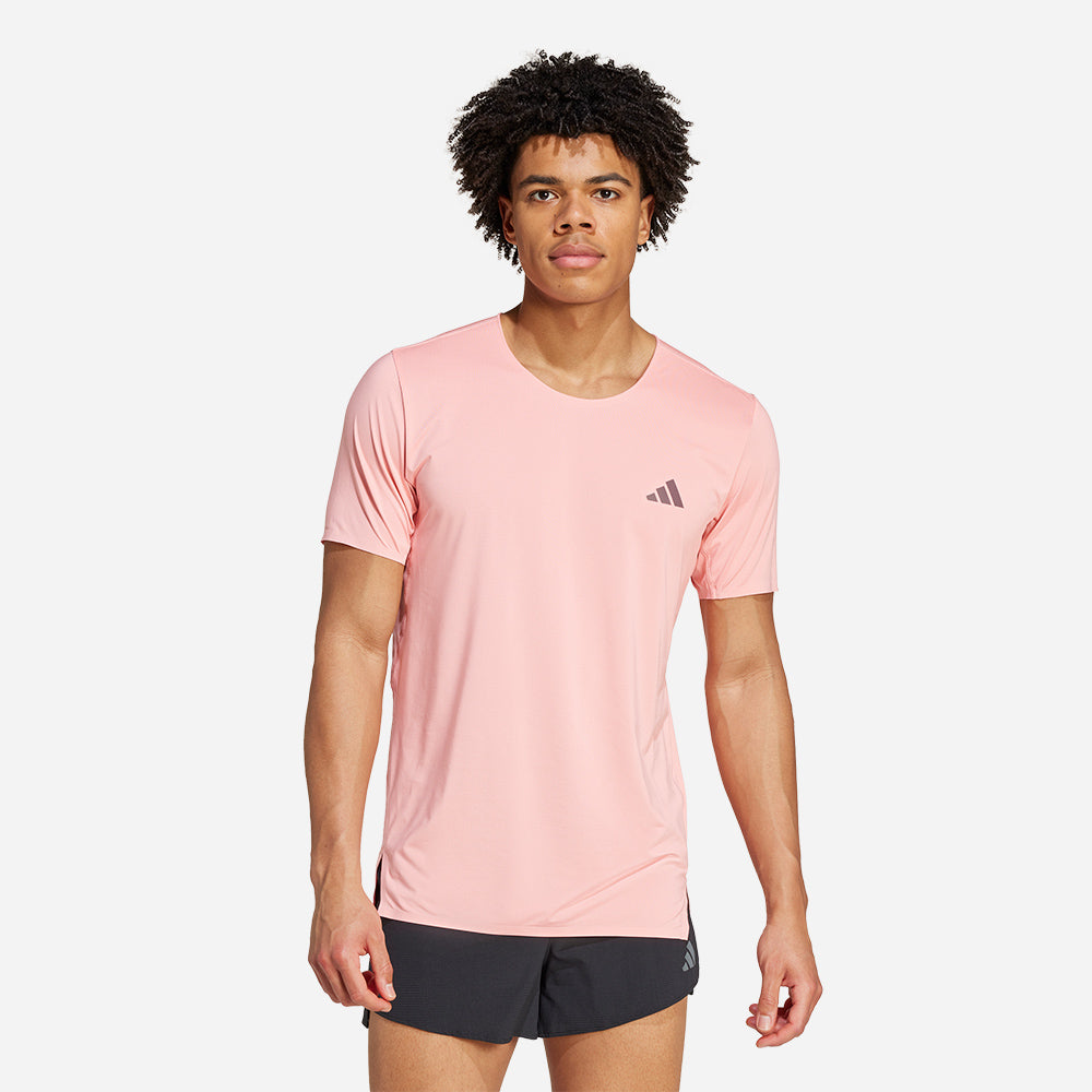 Áo Tay Ngắn Nam Adidas Adizero - Hồng - Supersports Vietnam