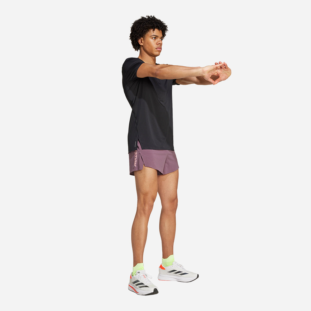 Quần Ngắn Nam Adidas Adizero Gel - Tím - Supersports Vietnam