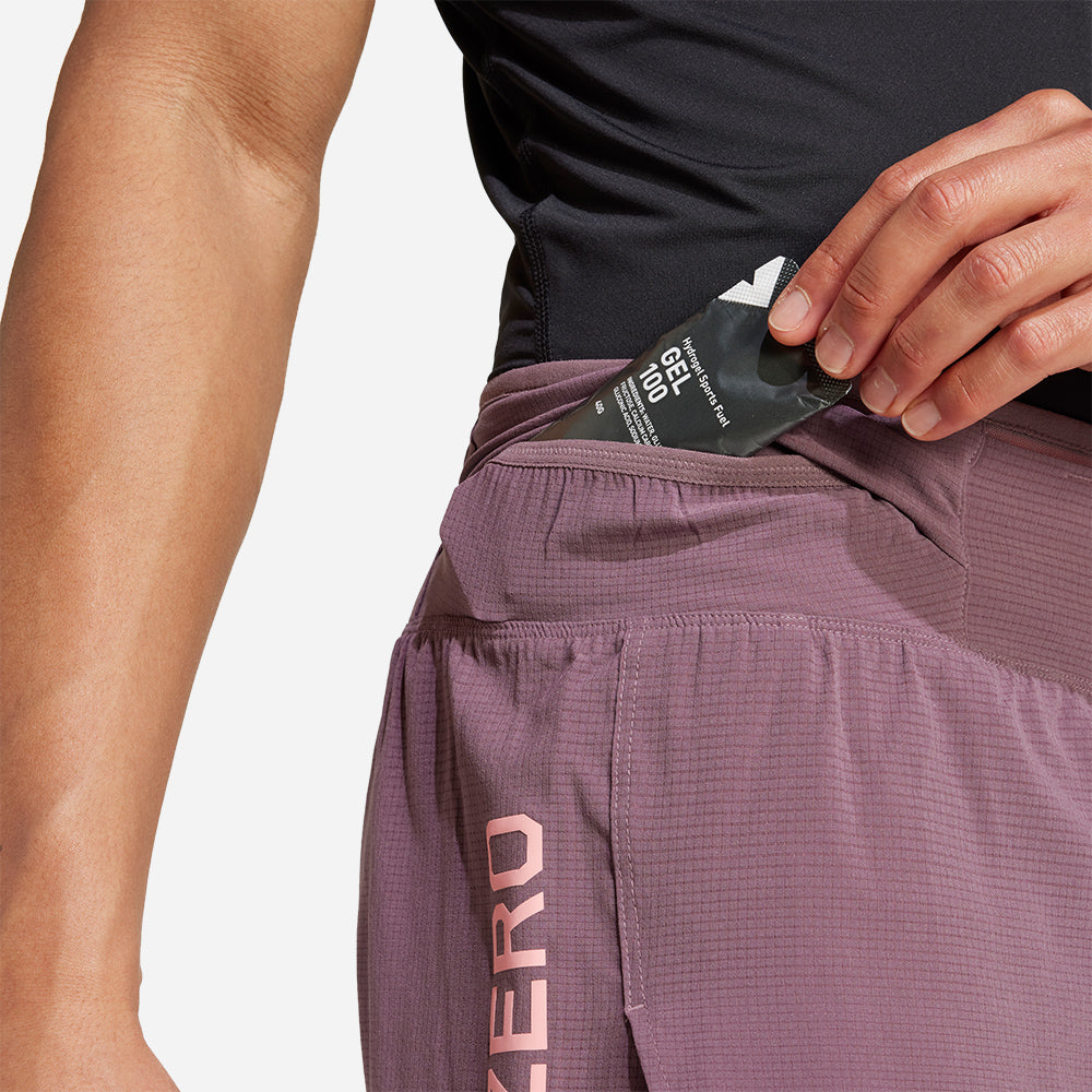 Quần Ngắn Nam Adidas Adizero Gel - Tím - Supersports Vietnam