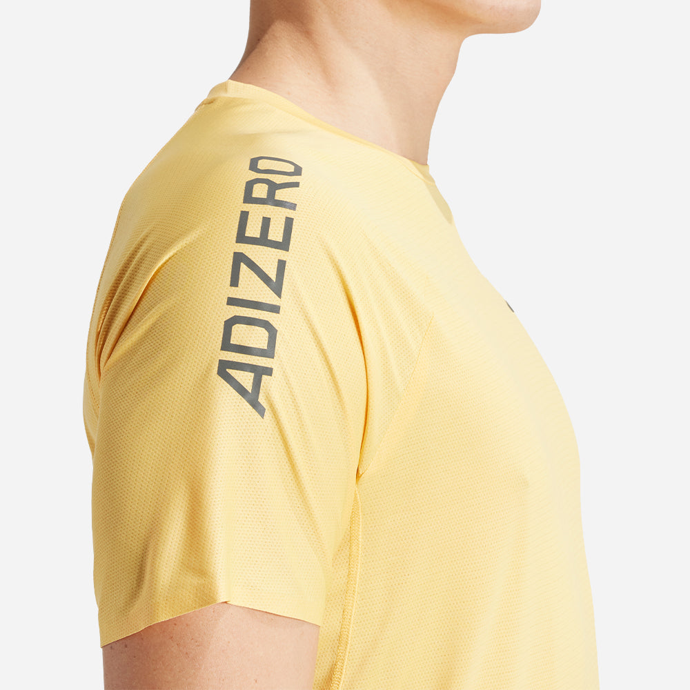 Áo Thun Nam Adidas Adizero - Vàng - Supersports Vietnam