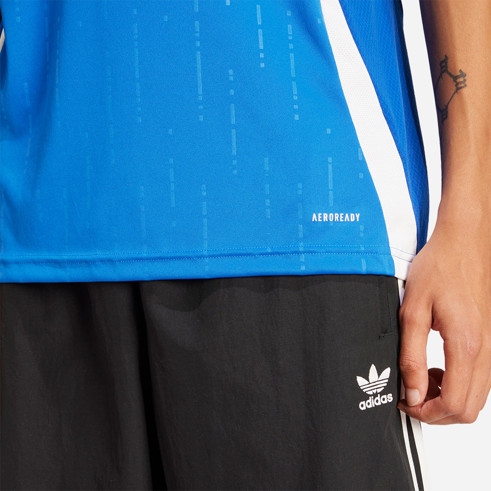 Áo Đá Bóng Nam Adidas Italy Sân Nhà 24 - Xanh Dương - Supersports Vietnam