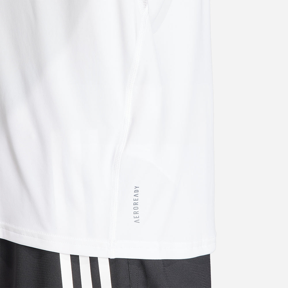 Áo Thun Nam Adidas Adizero Essentials - Trắng - Supersports Vietnam