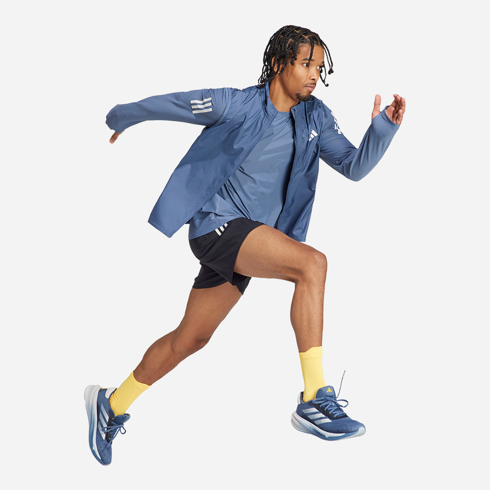 Áo Khoác Nam Adidas Own The Run Vest - Xanh Dương - Supersports Vietnam