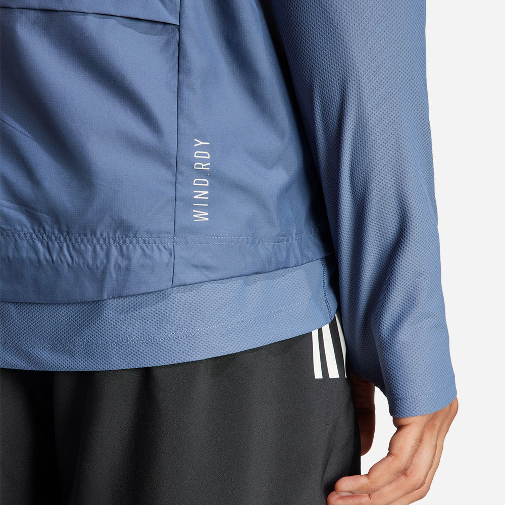 Áo Khoác Nam Adidas Own The Run Vest - Xanh Dương - Supersports Vietnam
