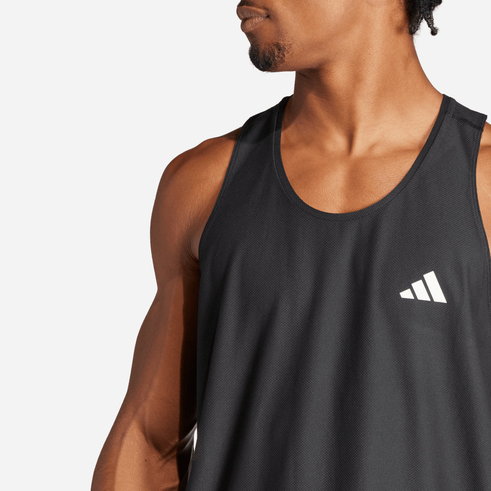 Áo Ba Lỗ Nam Adidas Own The Run - Đen - Supersports Vietnam