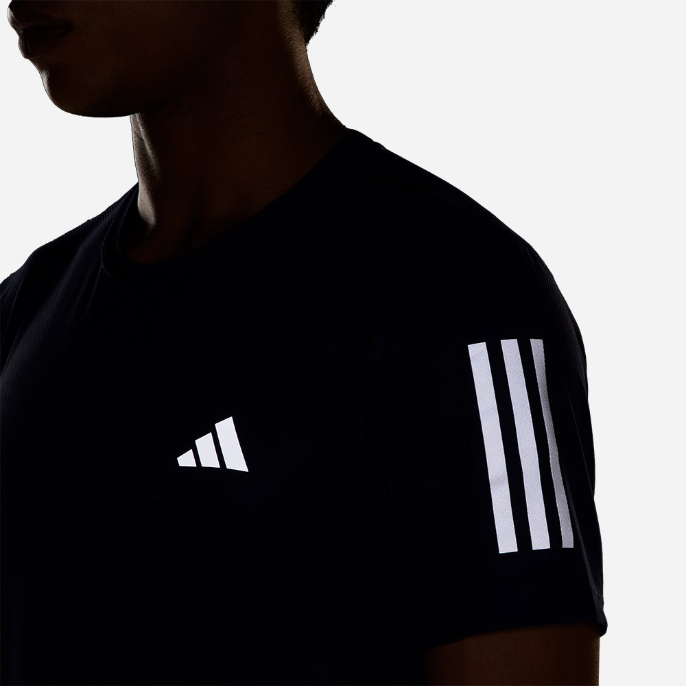 Áo Thun Nam Adidas Own The Run - Xanh Dương - Supersports Vietnam