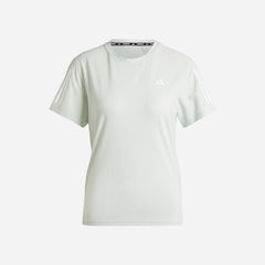 Áo Thun Nữ Adidas Own The Run - Xanh Lá - Supersports Vietnam