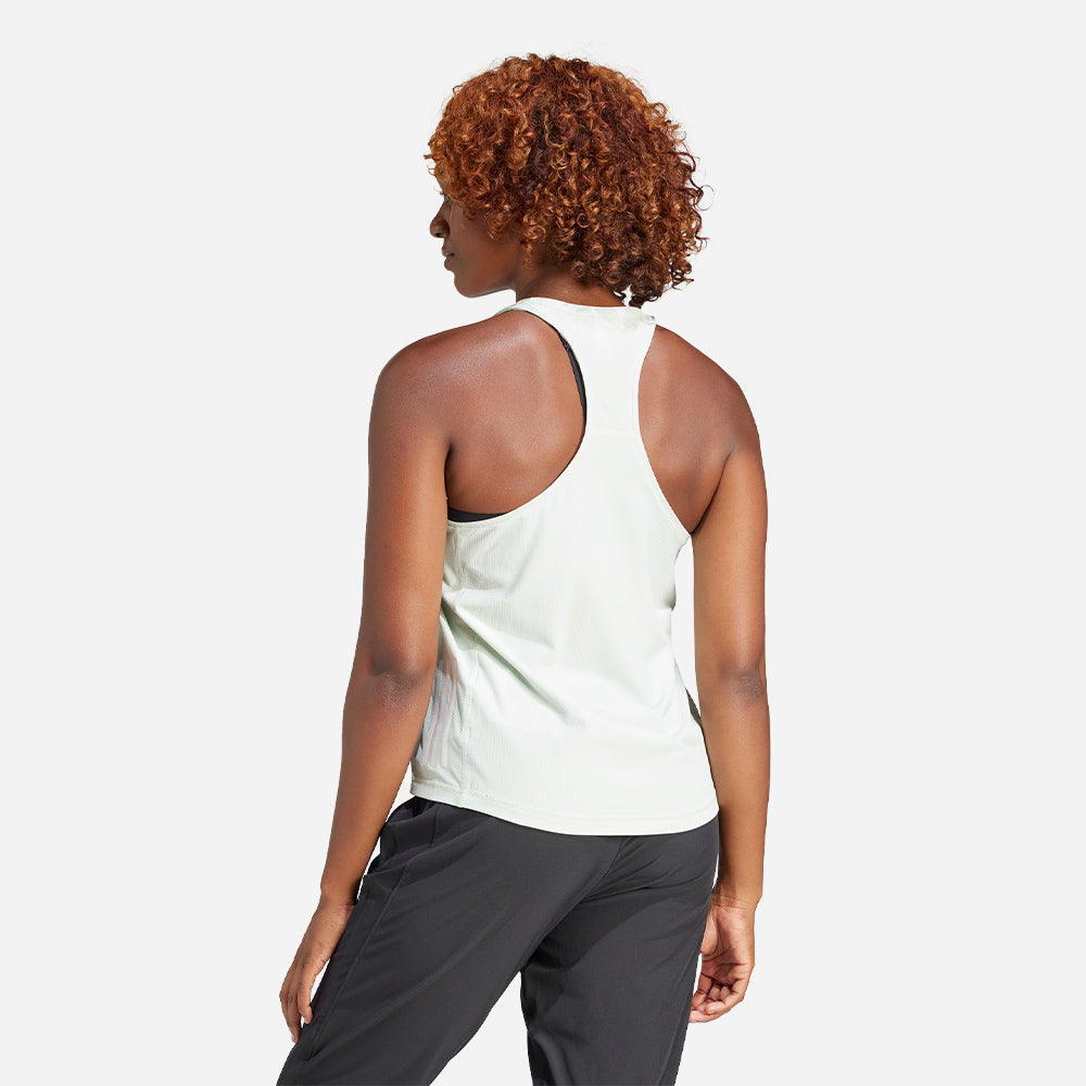 Áo Ba Lỗ Nữ Adidas Own The Run - Xanh Mint - Supersports Vietnam