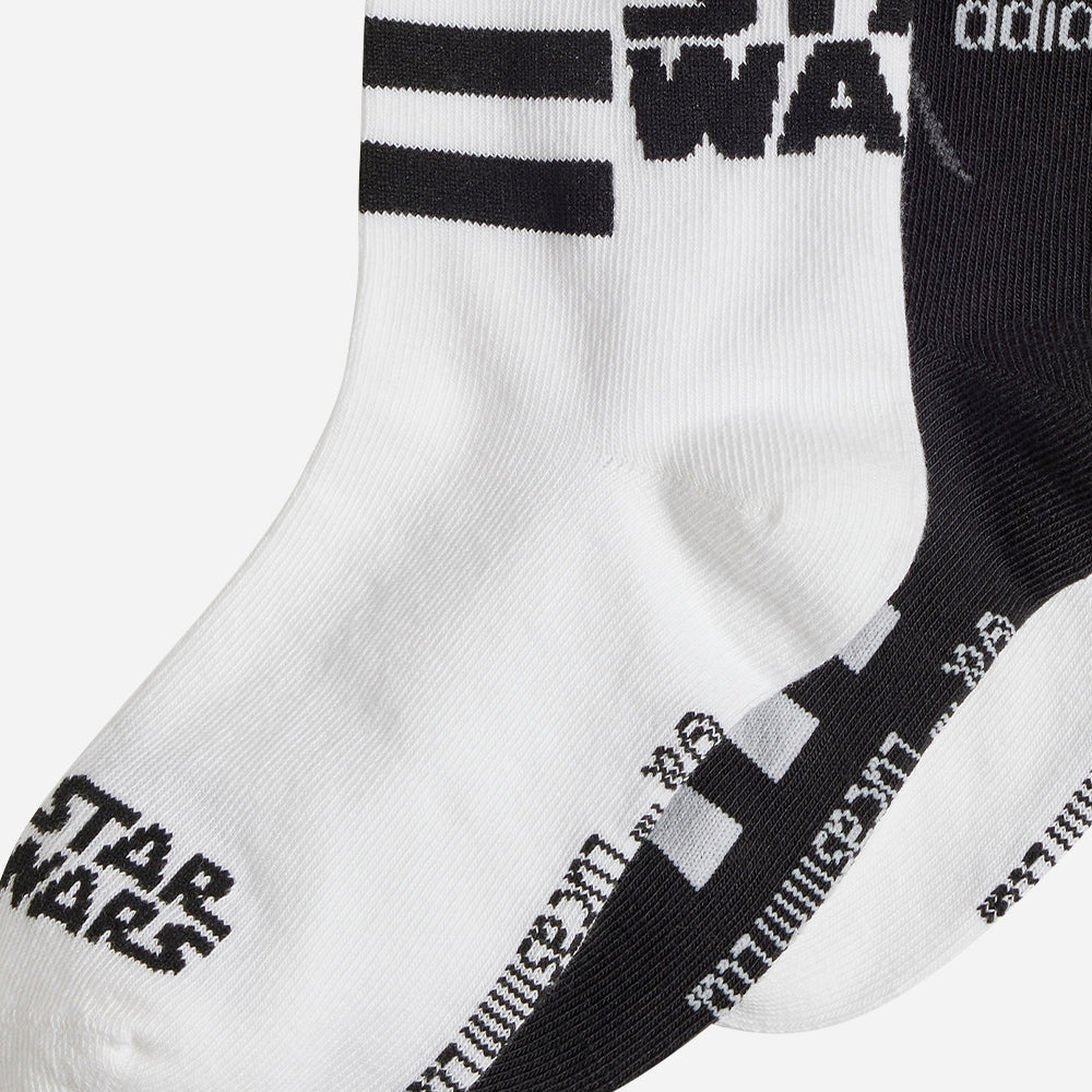 Vớ Thể Thao Trẻ Em Adidas Star Wars (3 Đôi) - Nhiều Màu - Supersports Vietnam