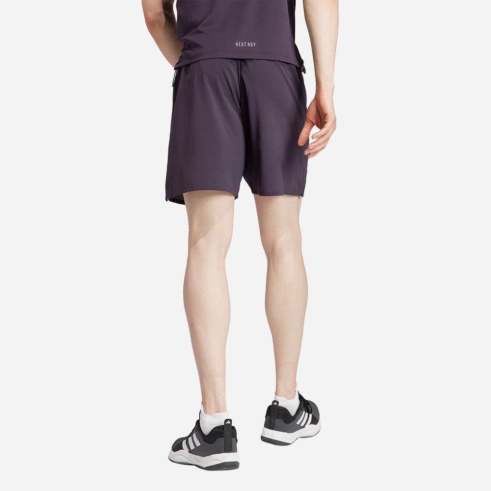 Quần Ngắn Nam Adidas Designed For Training Hiit Workout Heat.Rdy - Tím - Supersports Vietnam