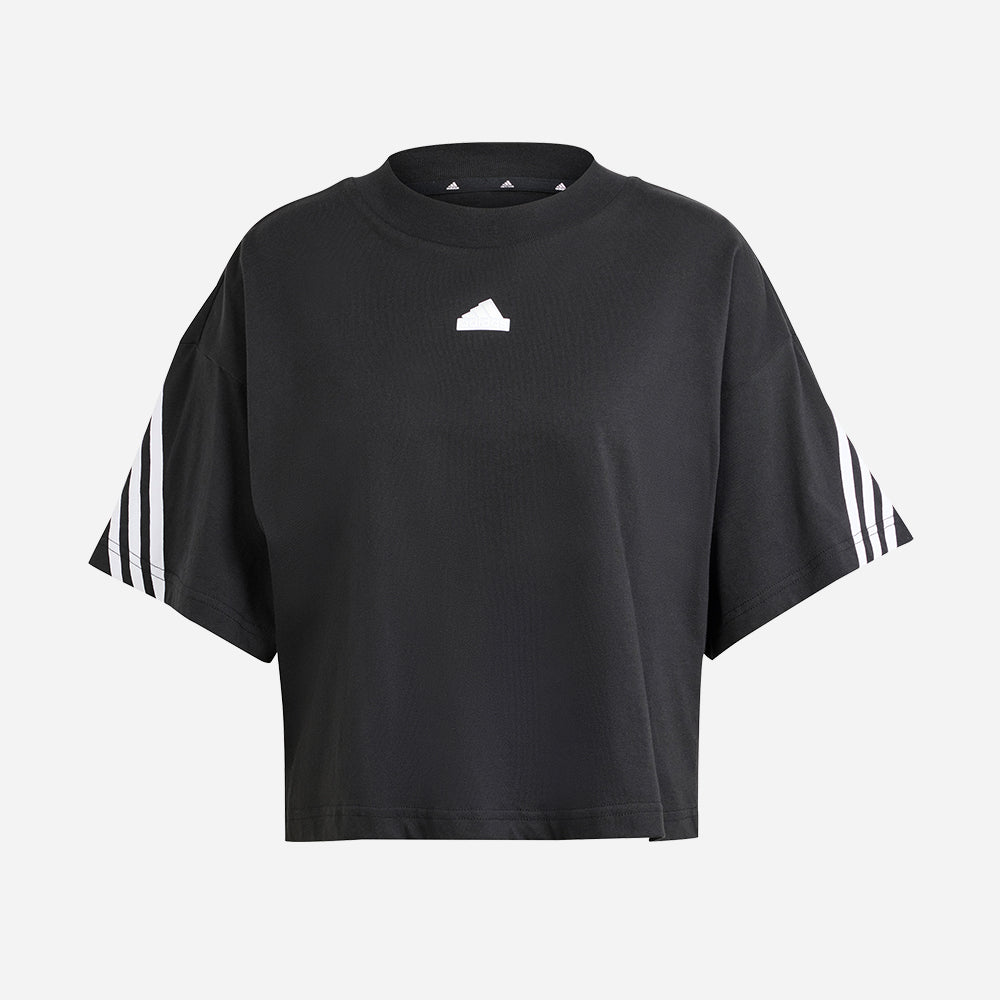 Áo Tay Ngắn Nữ Adidas Future Icons 3-Stripes - Đen - Supersports Vietnam