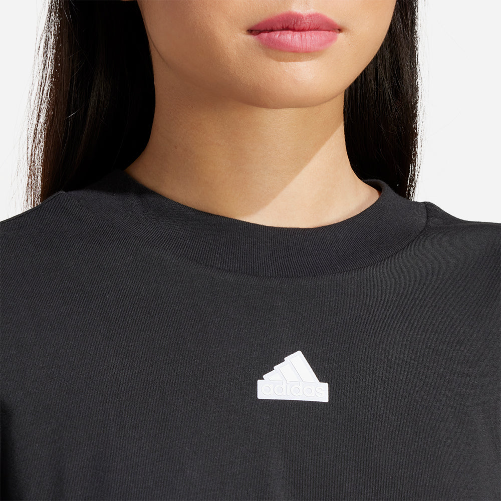 Áo Tay Ngắn Nữ Adidas Future Icons 3-Stripes - Đen - Supersports Vietnam