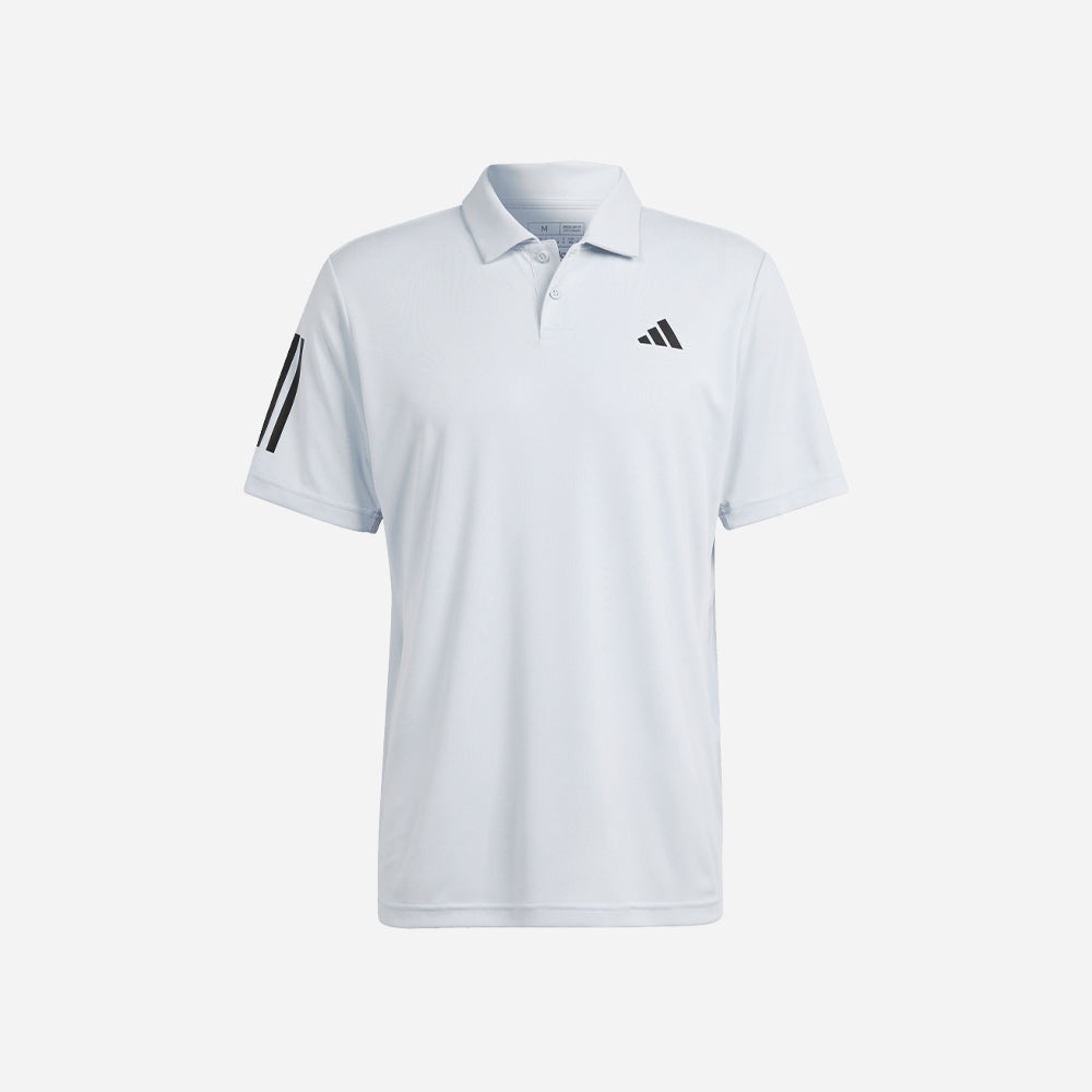 Áo Polo Nam Adidas Club 3-Stripes Tennis - Xám - Supersports Vietnam