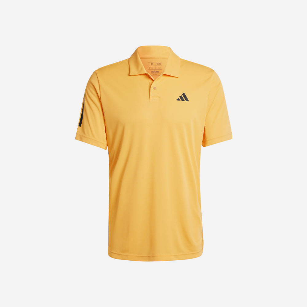 Áo Polo Nam Adidas Club 3-Stripes Tennis - Vàng