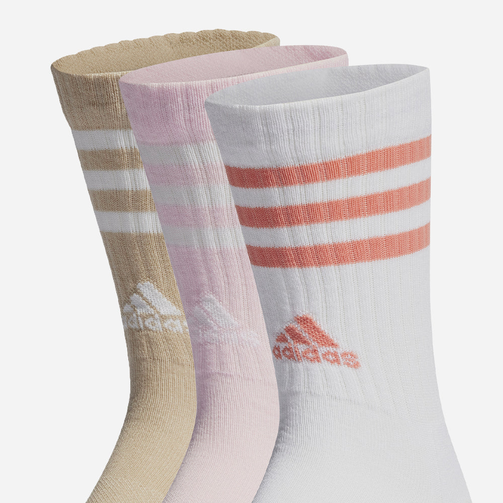 Vớ Thể Thao Adidas 3-Stripes Cushioned - Nhiều Màu - Supersports Vietnam