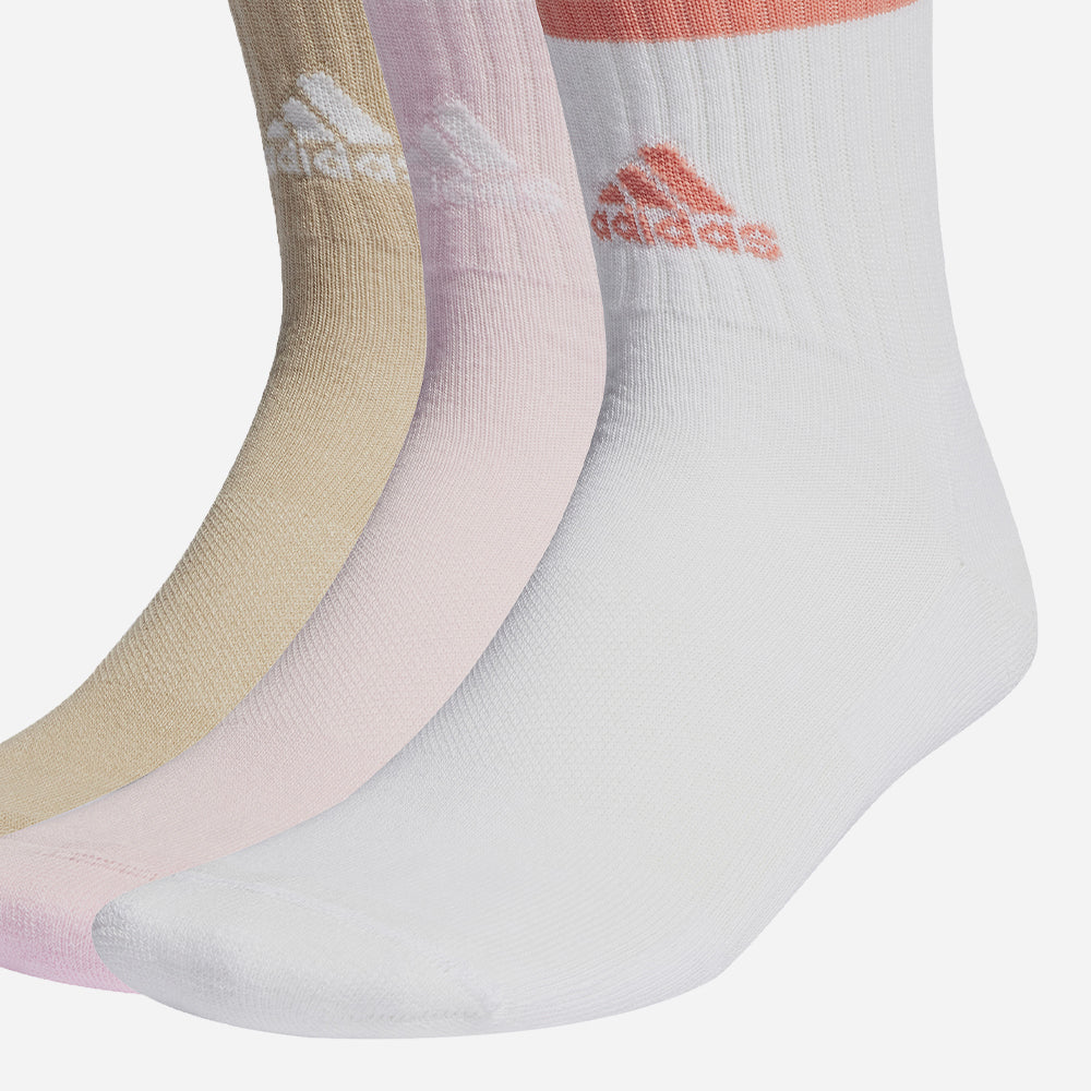 Vớ Thể Thao Adidas 3-Stripes Cushioned - Nhiều Màu - Supersports Vietnam