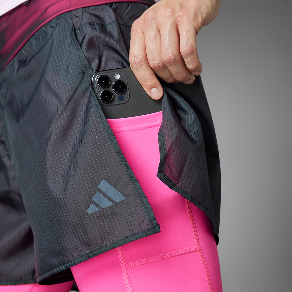 Quần Ngắn Nam Adidas Tokyo Running 2-In-1 - Đen - Supersports Vietnam