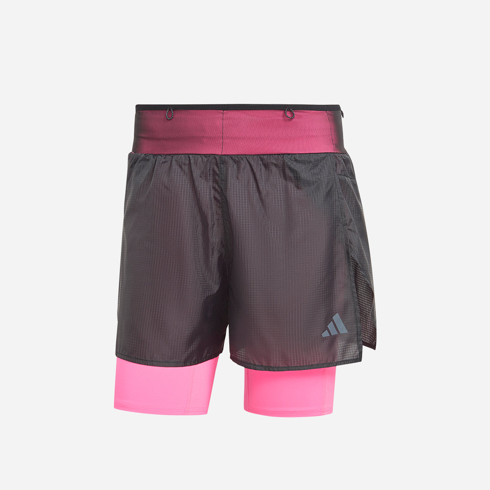 Quần Ngắn Nam Adidas Tokyo Running 2-In-1 - Đen - Supersports Vietnam