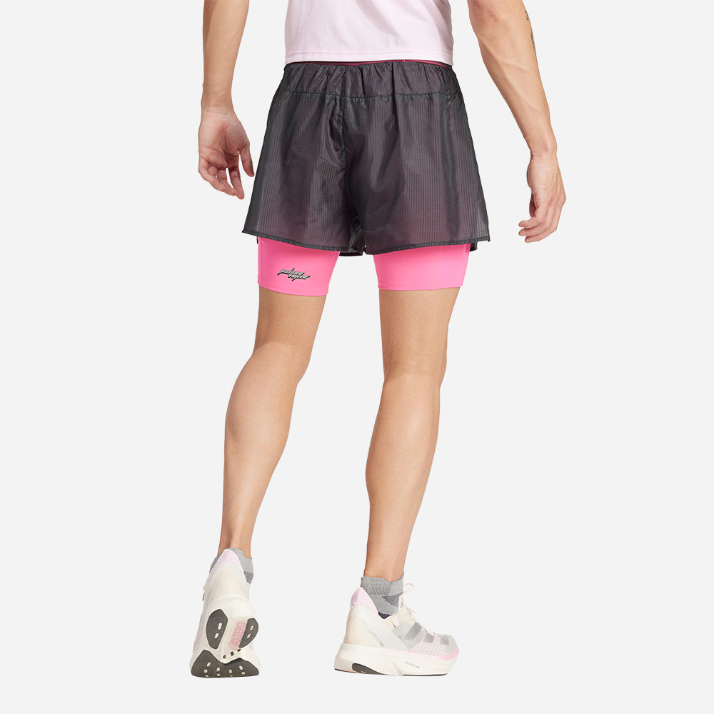 Quần Ngắn Nam Adidas Tokyo Running 2-In-1 - Đen - Supersports Vietnam