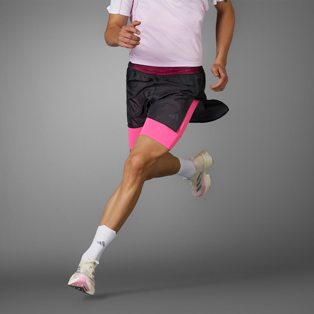 Quần Ngắn Nam Adidas Tokyo Running 2-In-1 - Đen - Supersports Vietnam