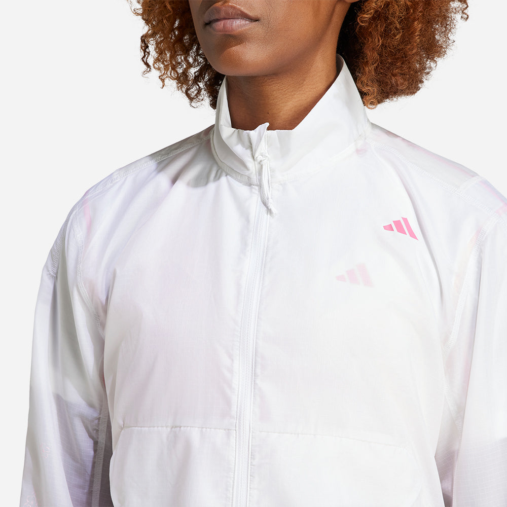 Áo Khoác Nữ Adidas Tokyo Running - Hồng - Supersports Vietnam