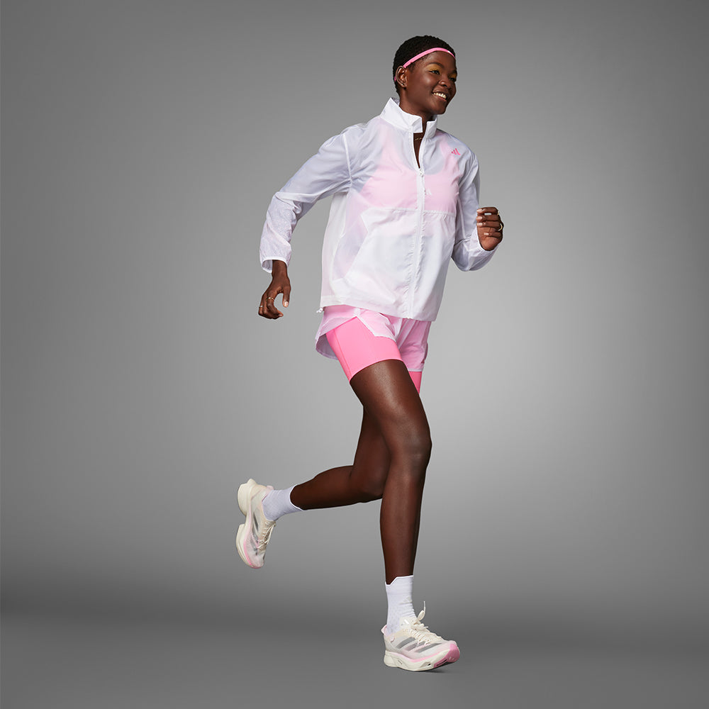 Áo Khoác Nữ Adidas Tokyo Running - Hồng - Supersports Vietnam
