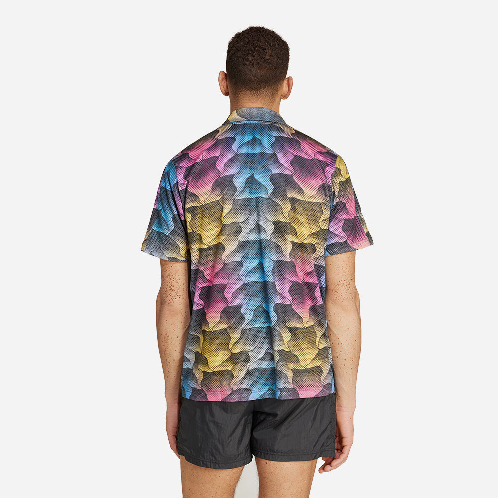 Áo Sơ Mi Nam Adidas Tiro Allover Print Mesh Resort - Nhiều Màu - Supersports Vietnam