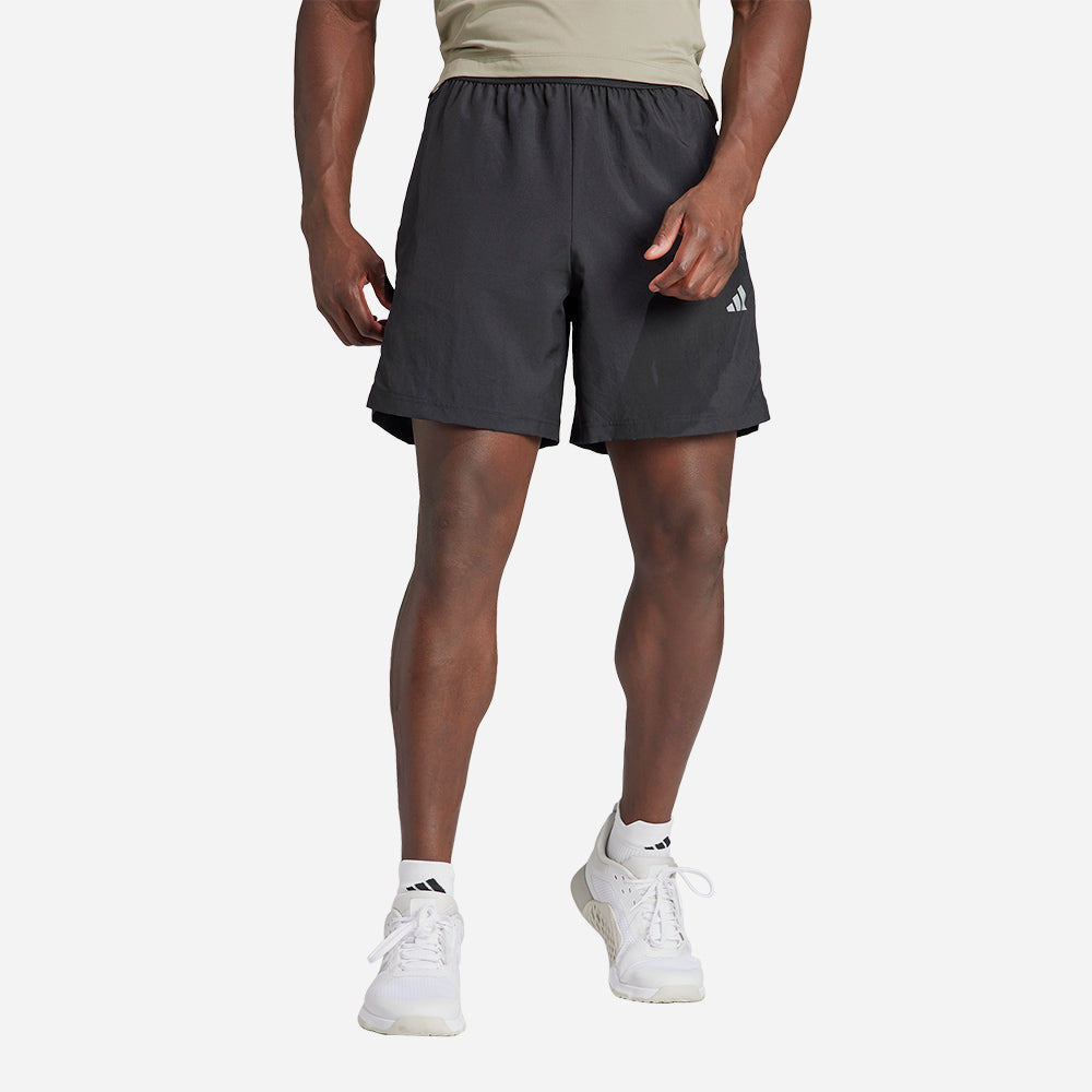 Quần Ngắn Nam Adidas Gym+ Woven - Đen - Supersports Vietnam