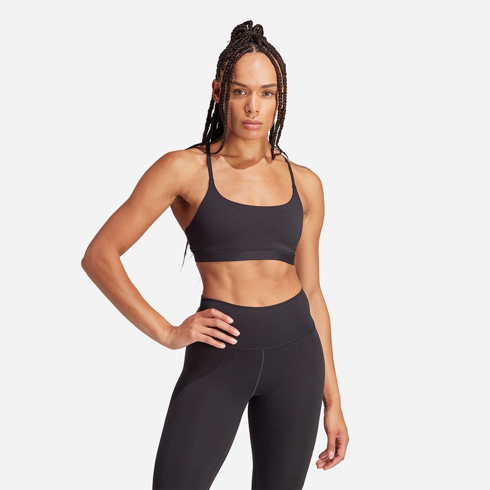 Áo Ngực Thể Thao Nữ Adidas All Me - Đen - Supersports Vietnam