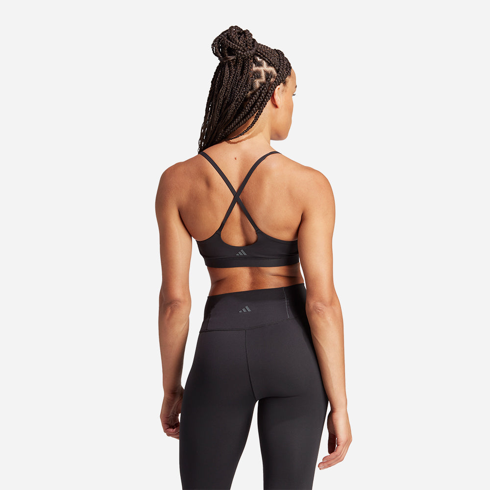 Áo Ngực Thể Thao Nữ Adidas All Me - Đen - Supersports Vietnam