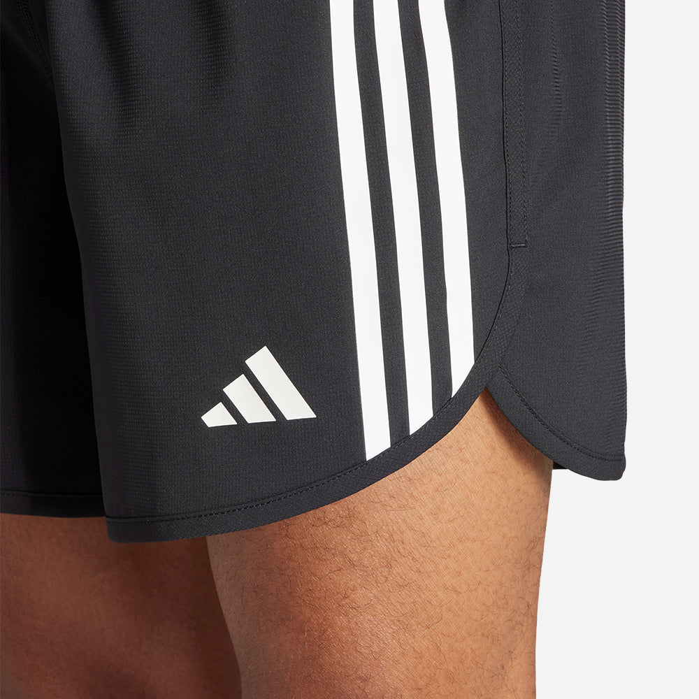Quần Ngắn Thể Thao Nam Adidas Own The Run 3-Stripes - Đen - Supersports Vietnam