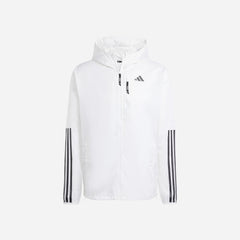Áo Khoác Nam Adidas Own The Run 3-Stripes - Trắng - Supersports Vietnam