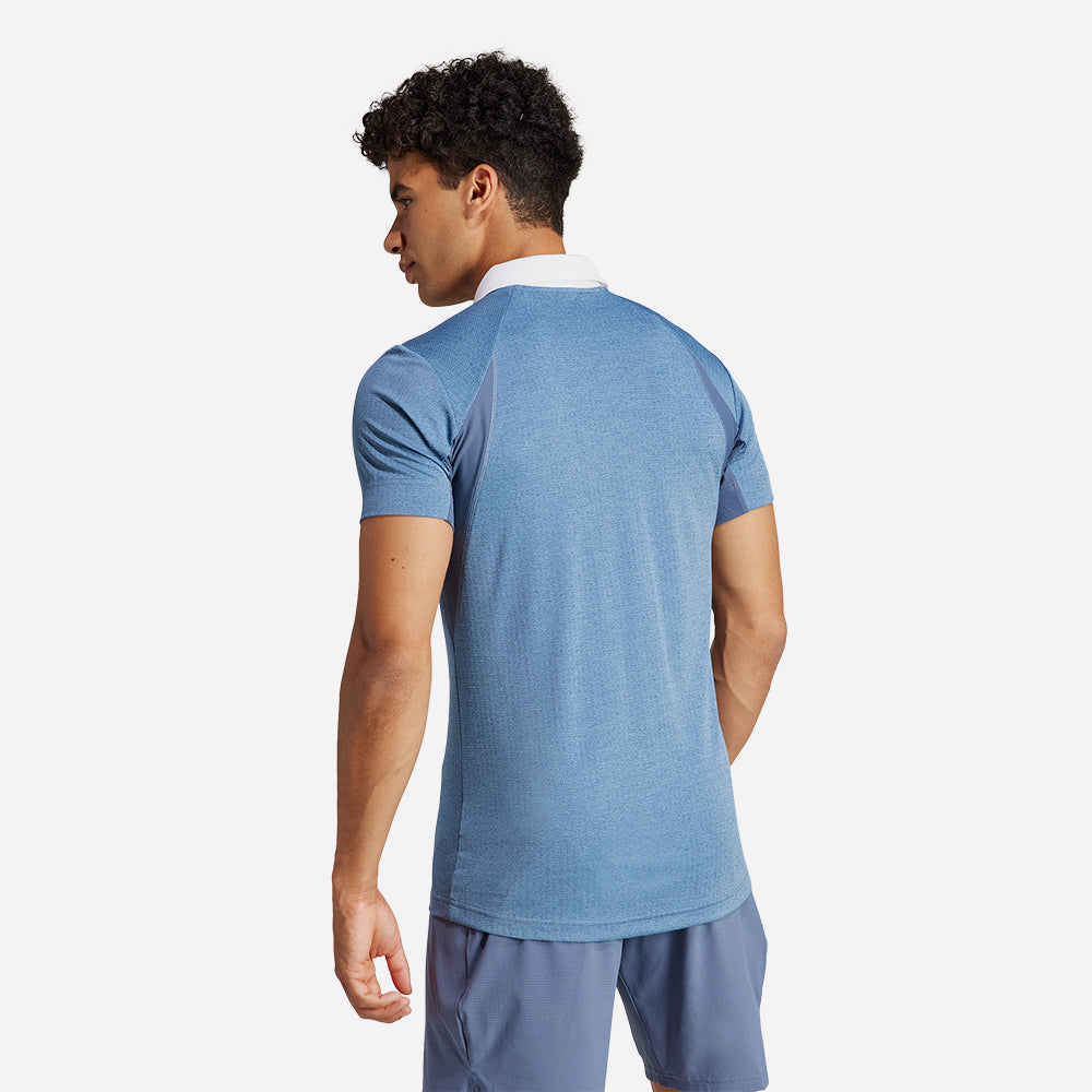 Áo Polo Nam Adidas Tennis Freelift - Xanh Dương - Supersports Vietnam