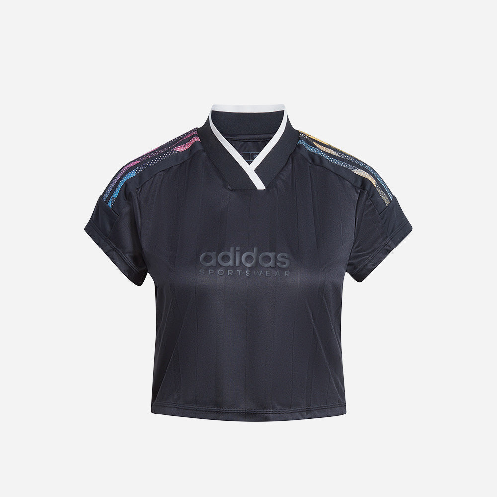Áo Thun Nữ Adidas Tiro Summer Crop - Đen - Supersports Vietnam