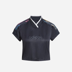 Áo Thun Nữ Adidas Tiro Summer Crop - Đen - Supersports Vietnam