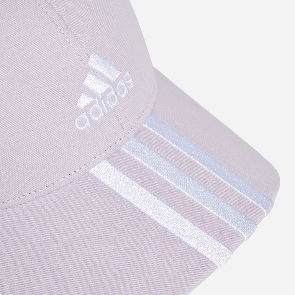 Mũ Lưỡi Trai Adidas 3-Stripes Cotton Twill Baseball - Tím - Supersports Vietnam