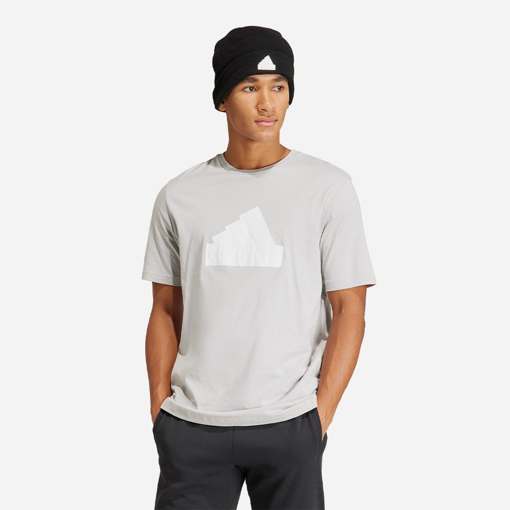 Áo Thun Tay Ngắn Nam Adidas Future Icons Badge Of Sport - Xám - Supersports Vietnam