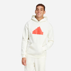 Áo Hoodie Nam Adidas Future Icons Badge Of Sport - Trắng - Supersports Vietnam