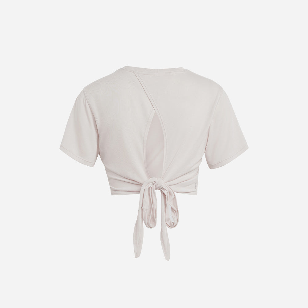 Áo Thun Nữ Adidas Yoga Studio Wrapped - Be - Supersports Vietnam