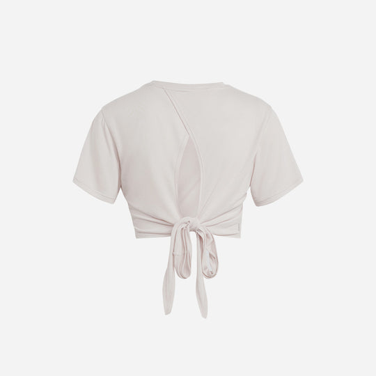 Áo Thun Nữ Adidas Yoga Studio Wrapped - Be