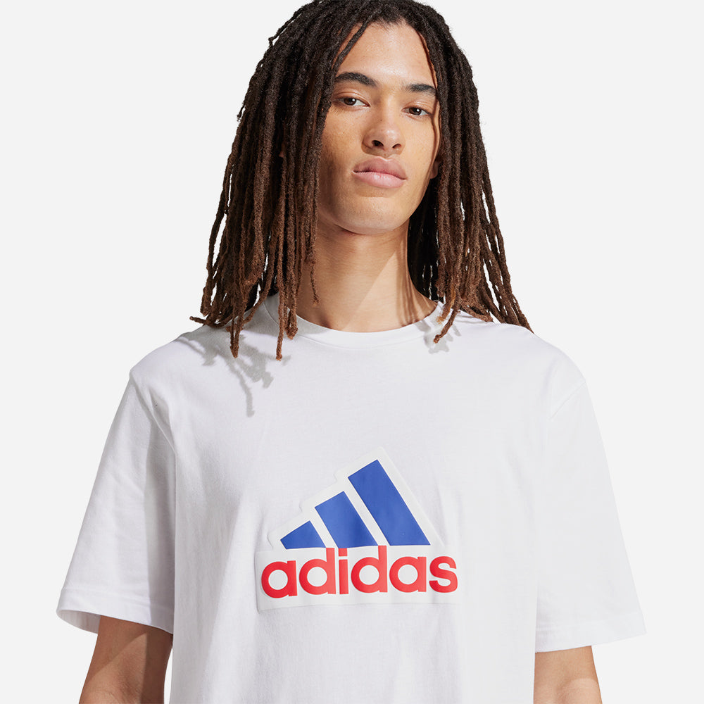 Áo Thun Tay Ngắn Nam Adidas Future Icons Badge Of Sport - Trắng - Supersports Vietnam