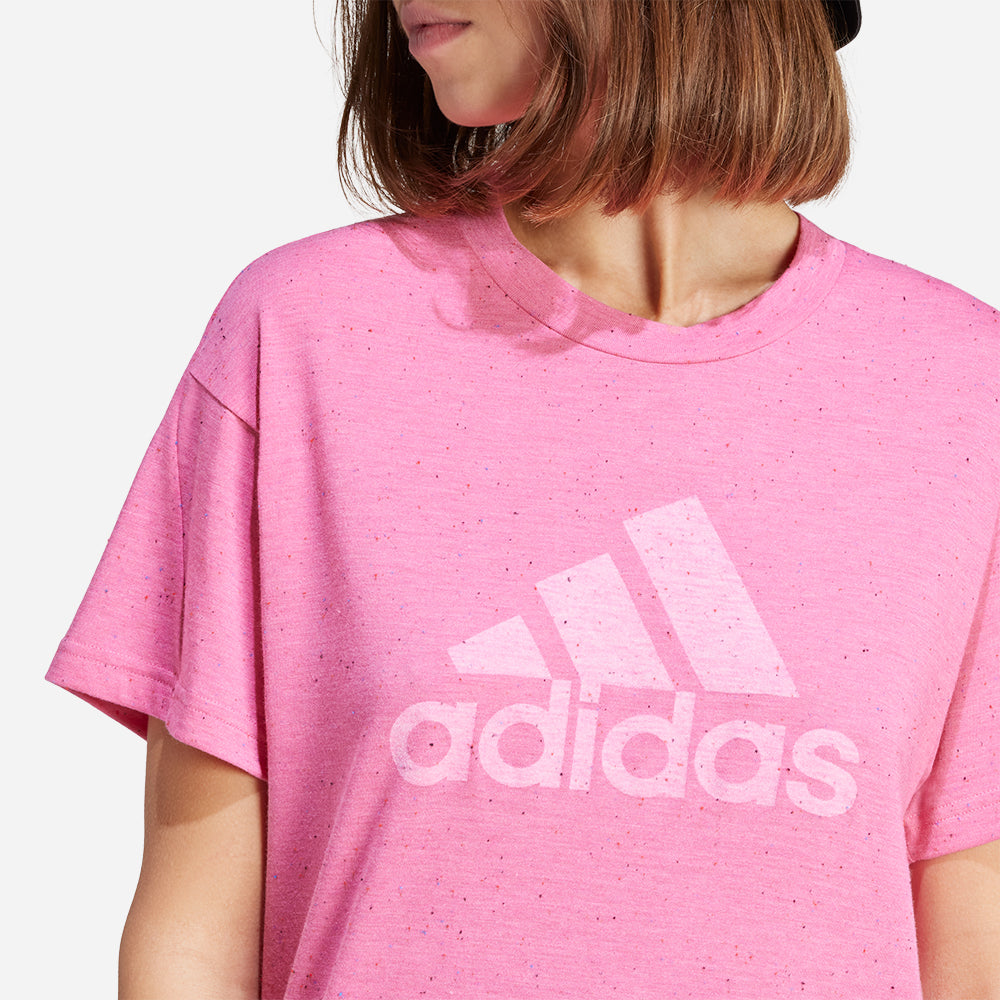 Áo Thun Nữ Adidas Winners 3.0 - Hồng - Supersports Vietnam