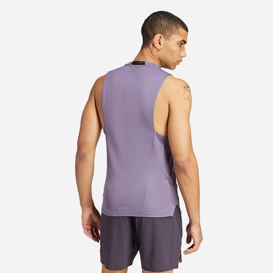 Áo Ba Lỗ Nam Adidas Designed For Training Workout Heat.Rdy - Tím