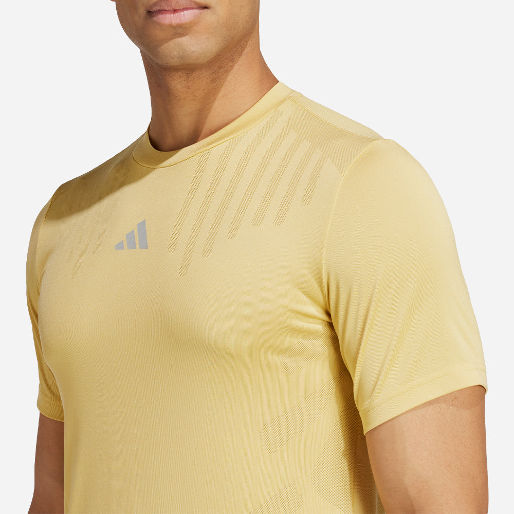 Áo Thun Tay Ngắn Nam Adidas Hiit Airchill Workout - Vàng - Supersports Vietnam