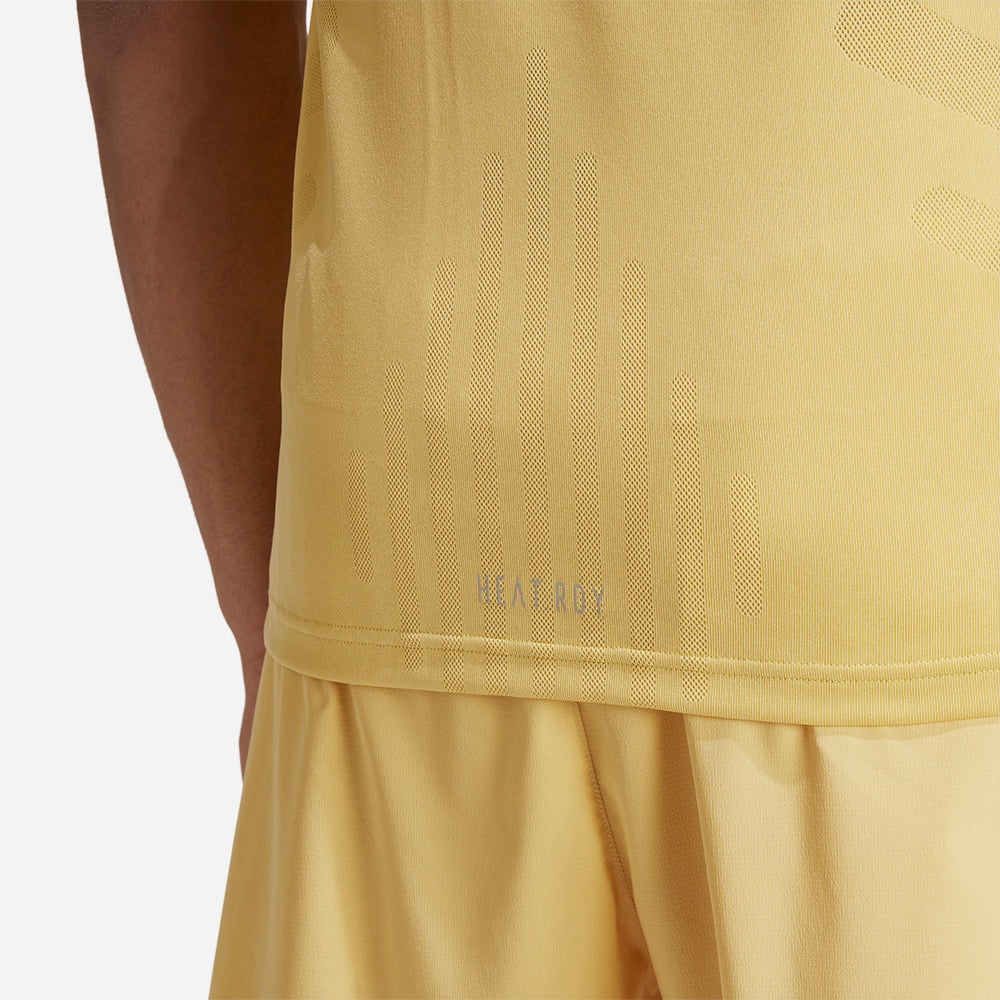 Áo Thun Tay Ngắn Nam Adidas Hiit Airchill Workout - Vàng - Supersports Vietnam
