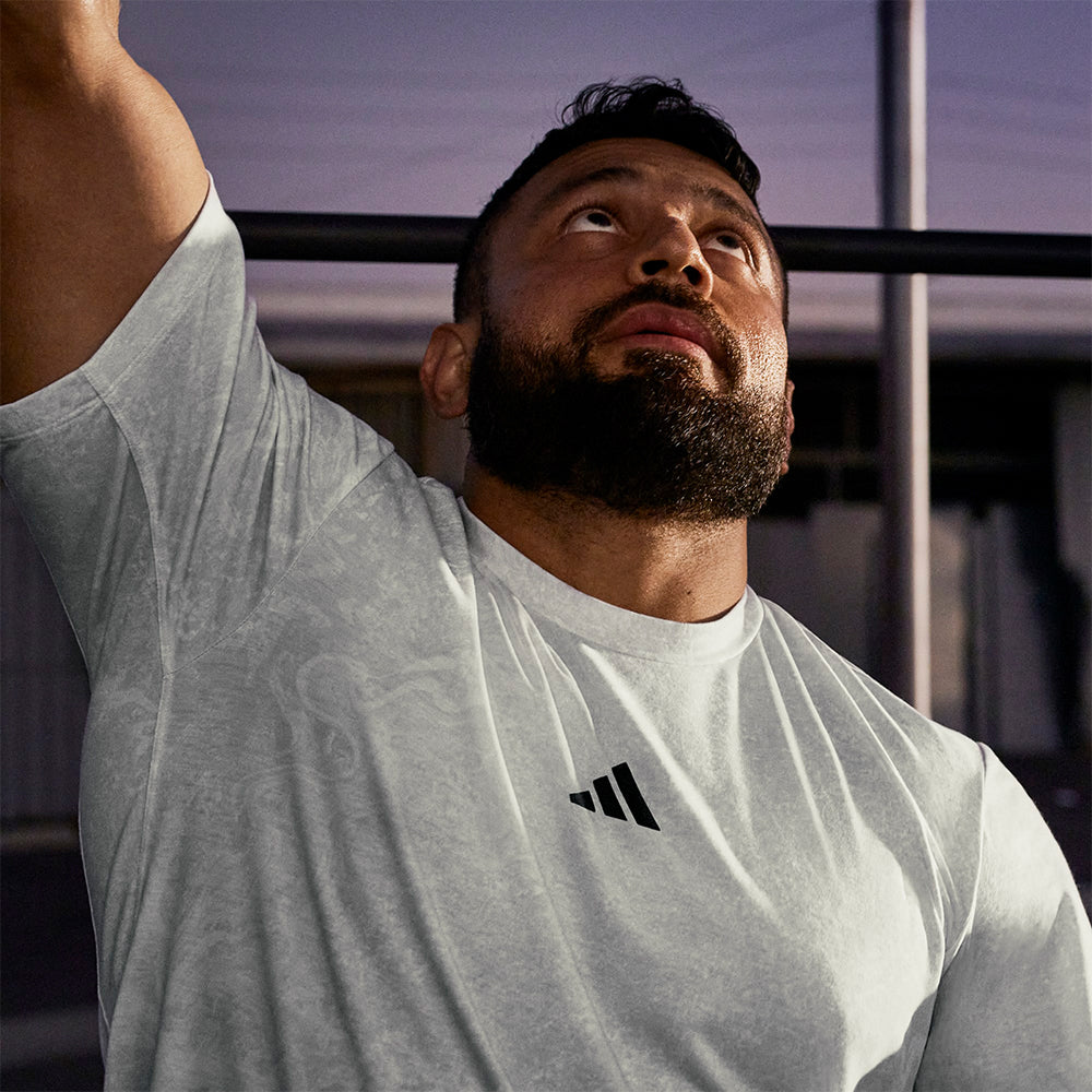 Áo Thun Nam Adidas Power Workout - Trắng - Supersports Vietnam