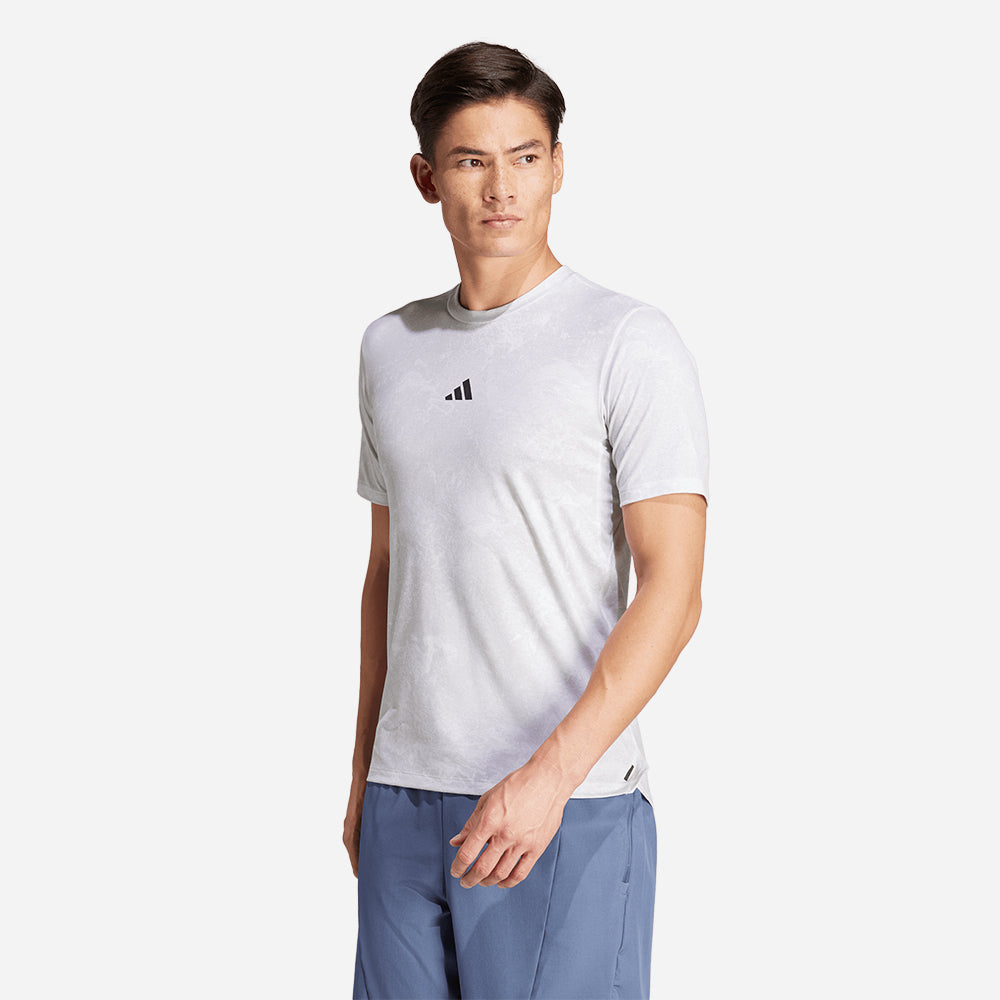 Áo Thun Nam Adidas Power Workout - Trắng - Supersports Vietnam