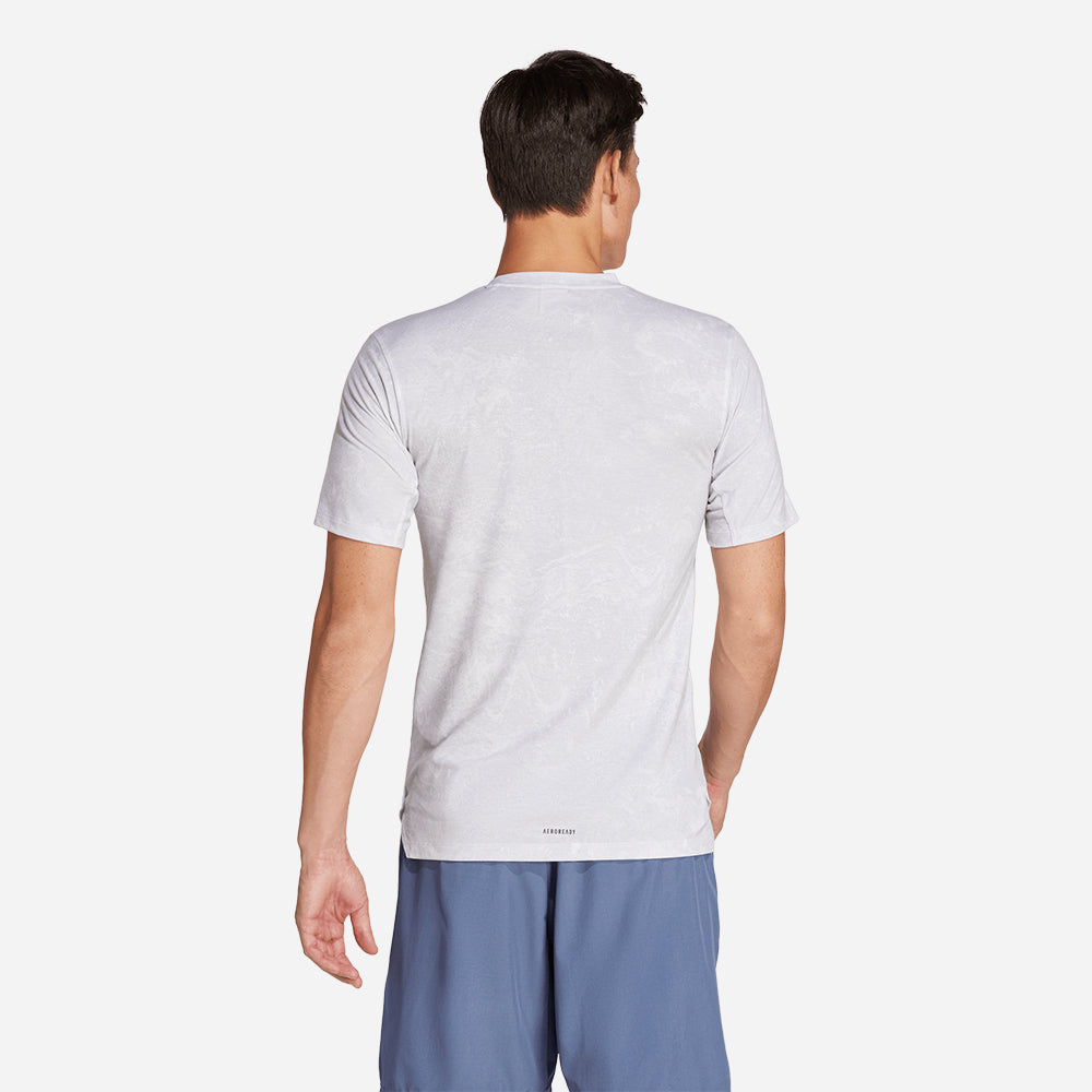 Áo Thun Nam Adidas Power Workout - Trắng - Supersports Vietnam